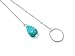 Suyi Exquisite Turquoise Pendant Necklace