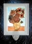 Sunflowers Porcelain Night Light