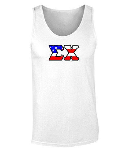 Sigma Chi American Flag Tank Top By Fashion Greek