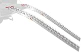 Extreme Max 5500.4021 7.3' Aluminium Arched Dual Runner - 1000 lb