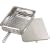 Stovetop Home Smoker Smoking (Wood) Pot Roaster (Large) - 390x90x280mm - create delicious smoked foods at home! Can also be used as a steamer, poacher, griddle or stove. (inc. Lid, chips, rack, drip tray, roaster)