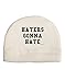 TooLoud Haters Gonna Hate Adult Fleece Beanie Cap Hat