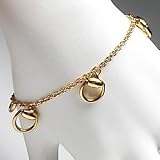 Gucci Horsebit Charm Bracelet Solid 18k Gold