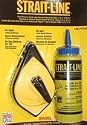 100 Ft Combo Chalk Line Reel w/ 4 Oz Chalk- Speed Line - Irwin - Red