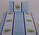 New Manchester City Fc Football Single Duvet Cover Bed Set