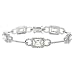 Sterling Silver Diamond cubic zirconia stone bracelet