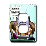Londons Times Famous People Places Books Cartoons - CHILDREN S BOOK REVIEWS - Light Switch Covers - 2 plug outlet cover