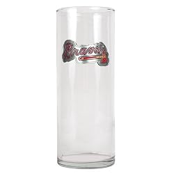 Atlanta Braves 9" Flower Vase - Primary Logo MLB Baseball