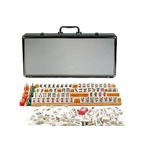 Deluxe American Mahjong in a Silver Aluminum Case