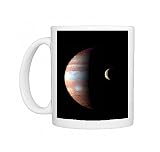 Jupiter and Io, New Horizons image Photo Mugs