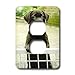 Dogs Labrador Retriever - Cute Labrador Puppy - Light Switch Covers - 2 plug outlet cover