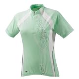 Adidas 2008 Women's Art Short Sleeve Cycling Jersey - Mint Green - 485591