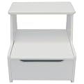 Circo Step Stool w/ Storage - White