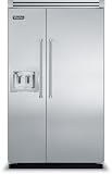 Viking Custom Colors Side-by-Side Built In Refrigerator VCSB548DBR