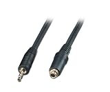 LINDY 3m Audio Extension Cable - 3.5mm Stereo Jack Male to 3.5mm Stereo Jack Female Premium