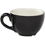 Rattleware Cremaware Black Cup, 16-Ounce, 4-Pack