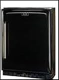 AGA AAR24BLK 24 Built-In All-Refrigerator with 2 Glass Shelves, 3 Door Shelves and Automatic Interior Lights: Black