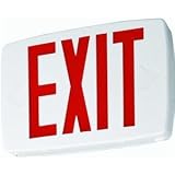 Lithonia Lighting LQM S W 3 R 120/277 QuickMount Exit Sign