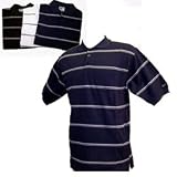 CONFIDENCE GOLF Classic Stripe Mens Golf Shirt in 3 colors