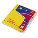 Office Products : INDEX,DIVIDER,LTR,5 TAB