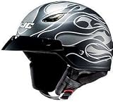 HJC CL-21 CL21 CRUISERM REIGN M5F BLACK/SILVER/WHITE MOTORCYCLE Open-Face-Helmet