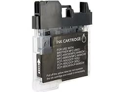 Compatible Brother LC61 Black Ink Cartridge - LC61BK for Brother MFC 250C/255CW/290C/295CN/490CW/495CW/790CW/795CW/990cw/5490CN/5890CN/5895cw/6490CW/6890CDW/J270w/J410w/Brother DCP 145C/195C/365CN/375CW/395CN/585CW/J125