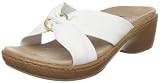 Klogs USA Women's Nassau Sandal,White Smooth,10 M US