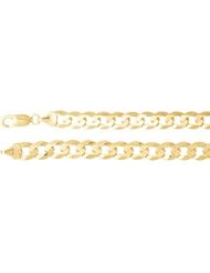 8.0 mm Curb Chain 14K Yellow 7 Inch Ch646