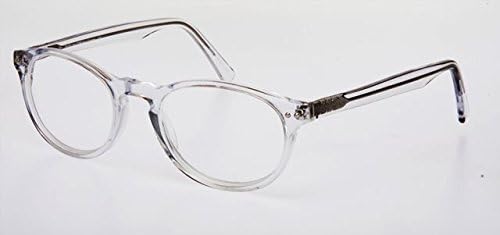 SightLine O'Malley Multifocal Round Optical Quality Reading Glasses (2.50, Crystal)