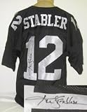 Ken Stabler Signed Oakland Raiders authentic style Russell Jersey