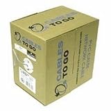 Cables To Go - 27355 - 500ft CAT5E 350Mhz Solid PVC Cmr Cable White