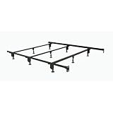 StabLBase Ultimate Cal. king Bed Frame 7 1/2 Height with 2 1/2 Rug Rollers By Serta