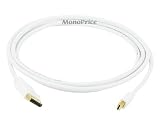 6ft DisplayPort Male to Mini DisplayPort Male 32AWG Cable (Gold Plated Connectors)