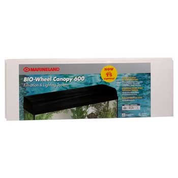 (Price/1)Bio Wheel Canopy 600 Filter & T5 Light System 48×13″