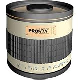 Pro-Optic 500mm f/6.3 Mirror Lens for Canon EOS Mount SLR Cameras