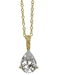 Crislu Pendant, Gold Plated (2.00 cttw)