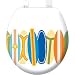 Surf board bathroom Soft TOILET SEAT Lid Surf