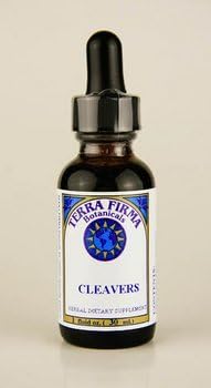 Cleavers Tincture- Liquid Herbal Extract: 1 oz by Terra Firma Botanicals