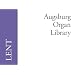 Augsburg Organ Library: Lent