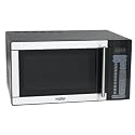Sanyo EM-G5595S Mid-Size Stainless-Steel Microwave Oven with Built-In Quartz Grill