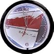 Chevy 57 Black Neon 20" Wall Clock Chevrolet Made In USA New