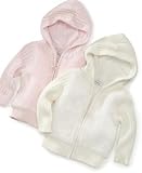 Greendog Baby Girl Faux-Fur Front Sweater