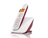 Philips -  CD1811R - Téléphone sans fil - Rouge