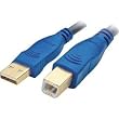 Adesso A001C-006B Accell USB 2.0 6-Feet Gold Plated Cable