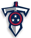 Tennessee Titans 12'' Sword Car Magnet