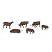 Bachmann Trains Cows- Brown and White