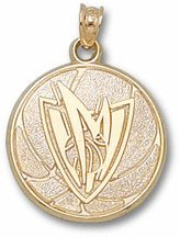 Dallas Mavericks 3/4 Basketball Pendant - 14KT Gold Jewelry