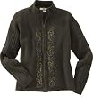 Woolrich Women's Embroidered Leaf Cardigan