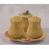 Review Jaf Gifts  / NAPOLI YELLOW SALT/PEPPER SET - NAPOLI YELLOW SALT AND PEPPER SET, 4 PIECES