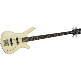 RockBass в Warwick Corvette основных бас, Vintage белый